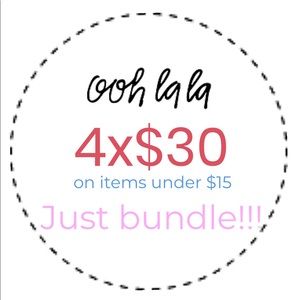 Great deal.  4x$30 on all items under $15